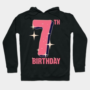 7th birthday for girls Hoodie